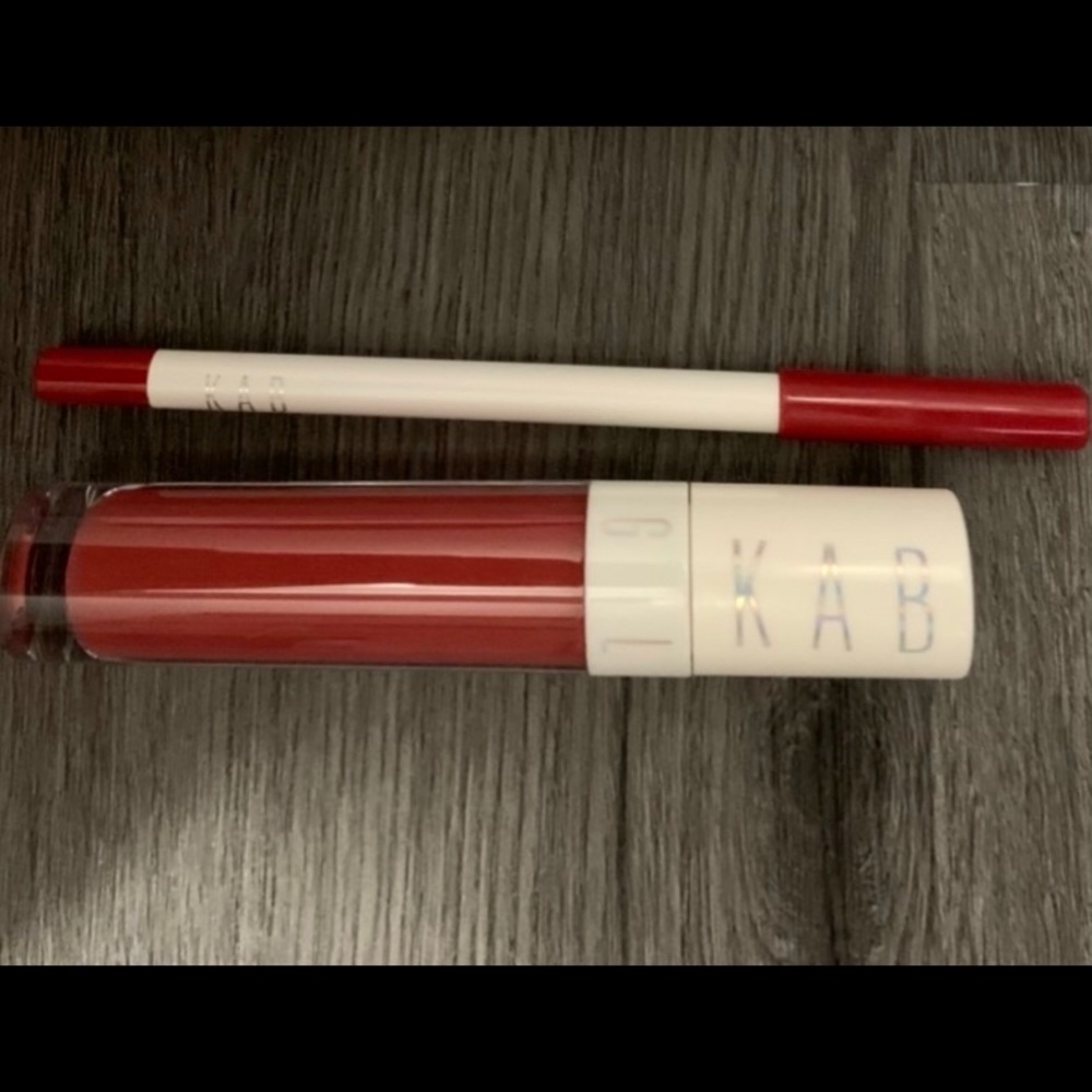 KAB Lip Liner and Lip Gloss